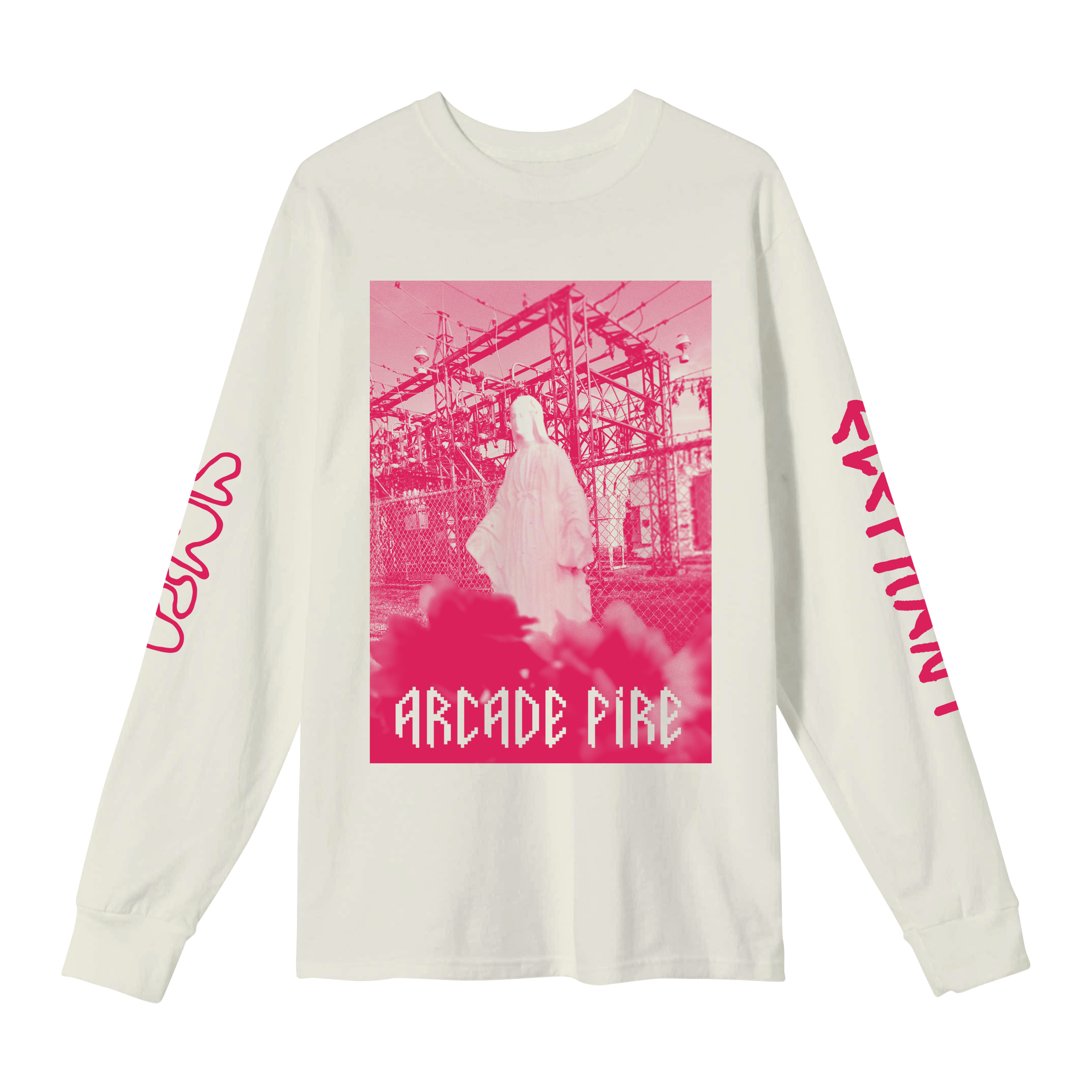 Virgin Mary Longsleeve T-Shirt – Arcade Fire Virgin Mary Longsleeve T-Shirt – Arcade Fire