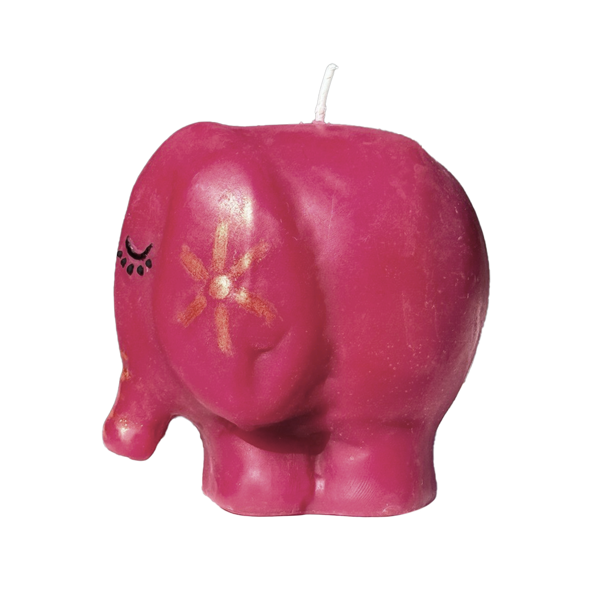 Arcade Fire - Pink Elephant Candle - right side