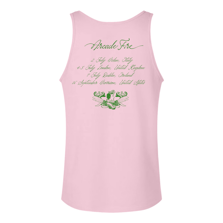 Arcade Fire Pink Tank Top